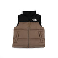 1996 Retro Nuptse Vest 'Mocha Brown TNF Black'