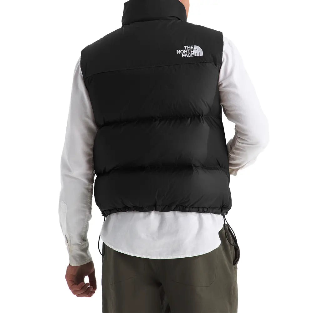 1996 Retro Nuptse Vest 'TNF Black Recycled Down'